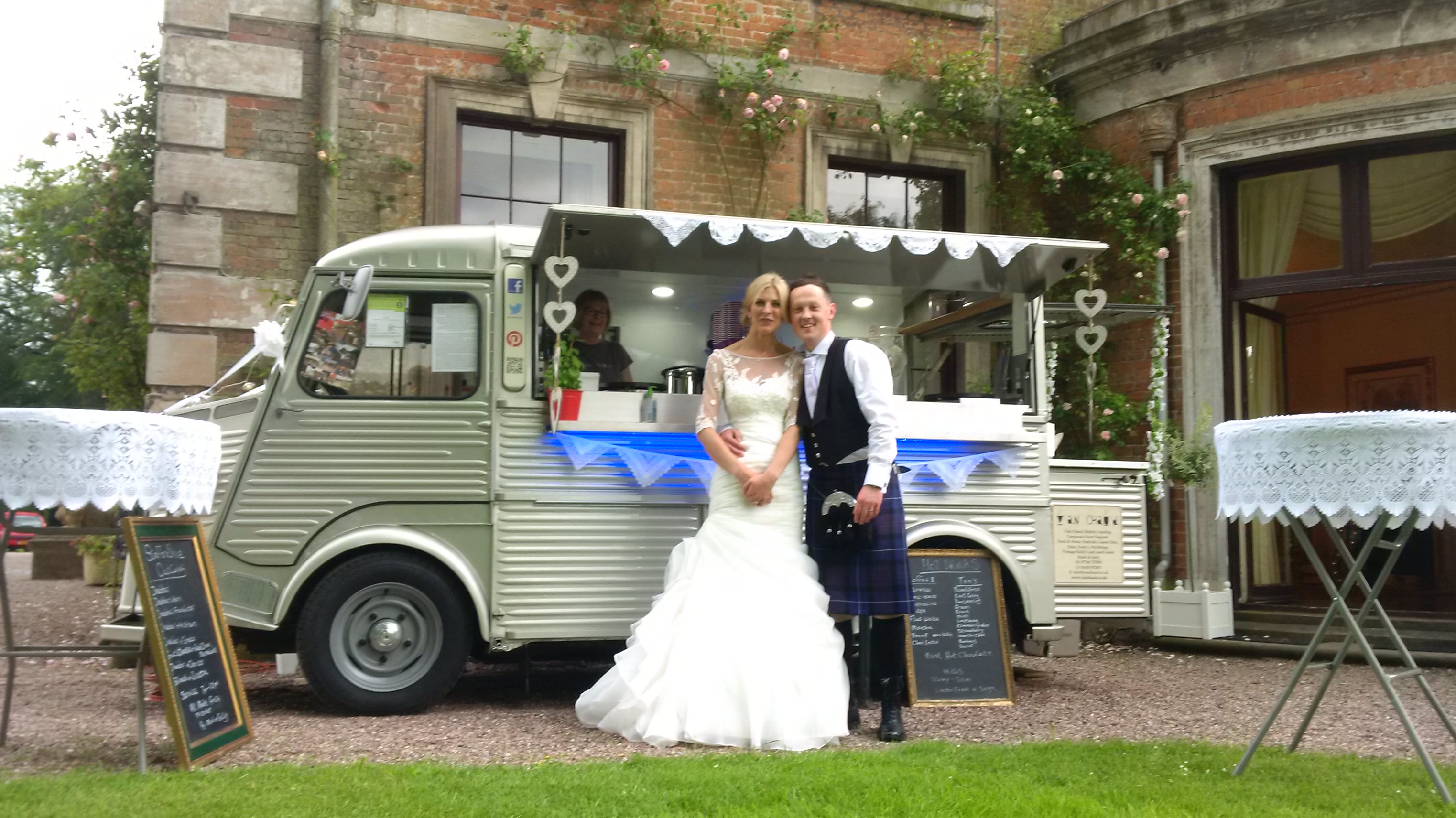 Van Chaud at Oakley Hall Market Drayton Van Chaud